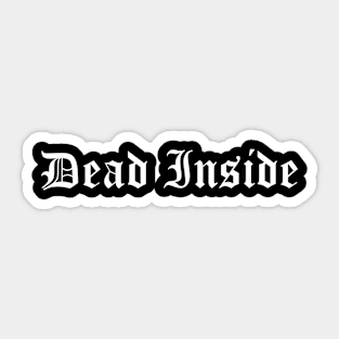 Goth Shirt Sticker